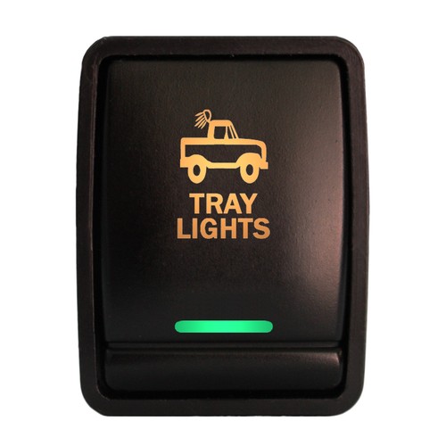 Push switch 225go 12v tray - push,