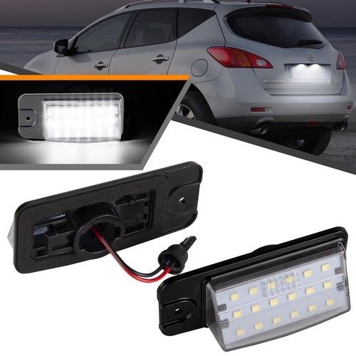 Led number plate lights - plate, for