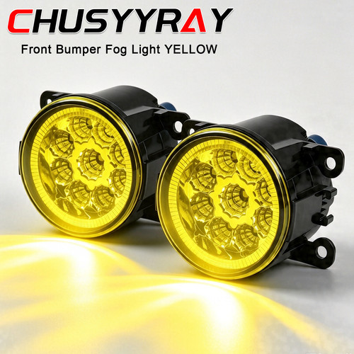 Round led fog - round,