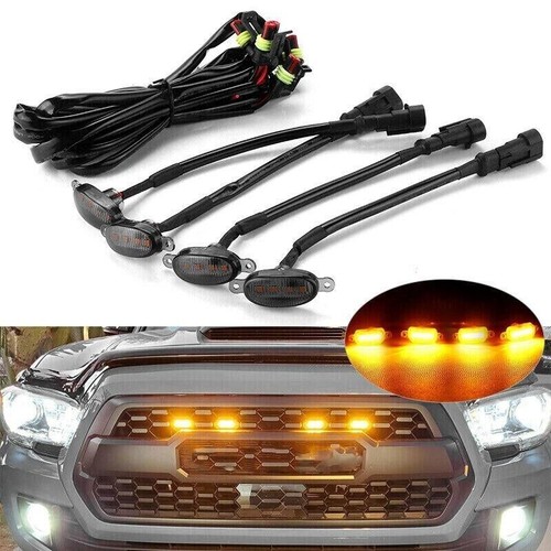 Set yellow front grille - 4,