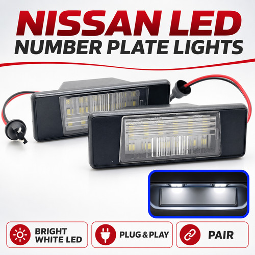 Pair led rear number licence - pair,